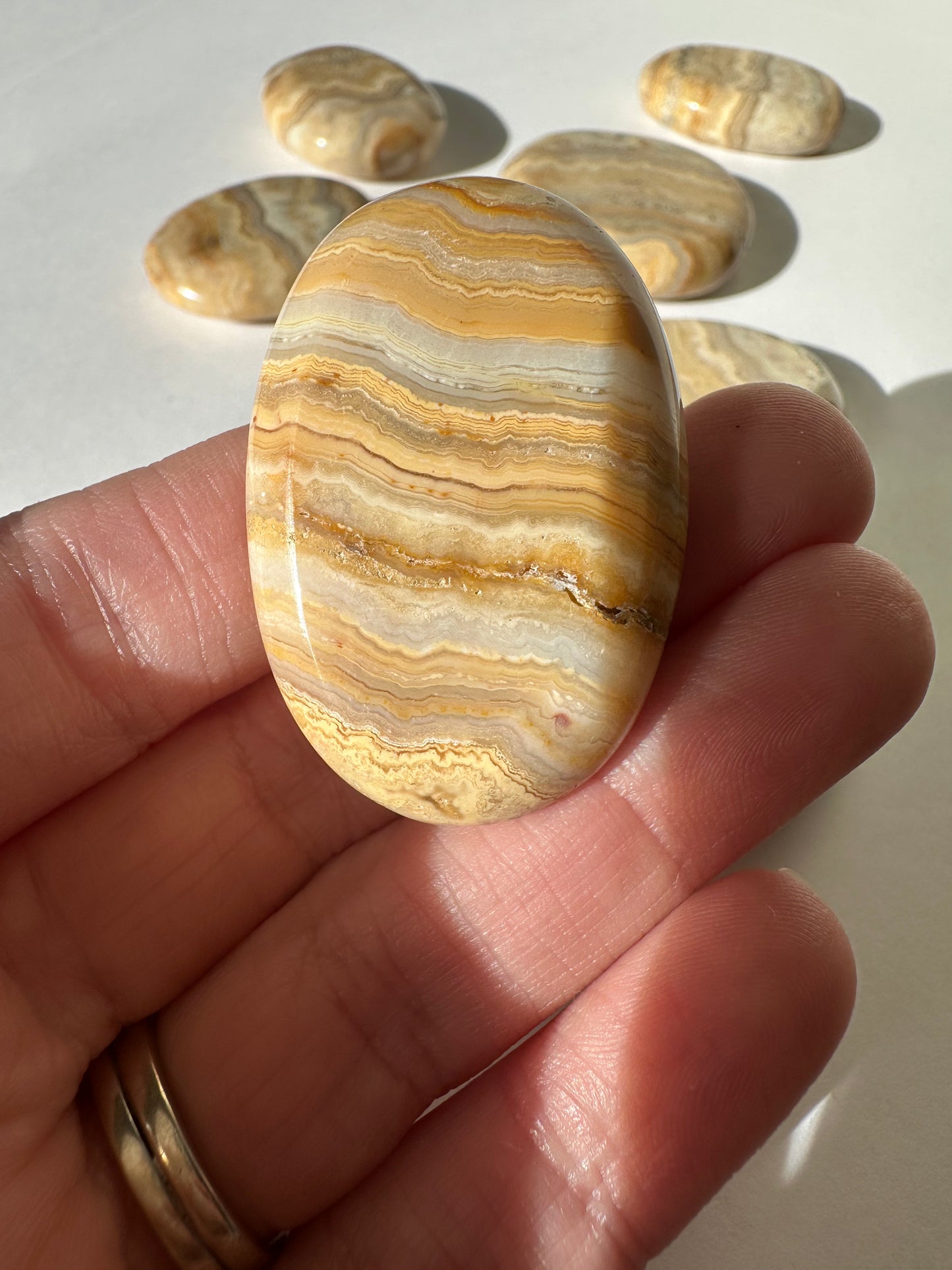Crazy Lace Flat Stone