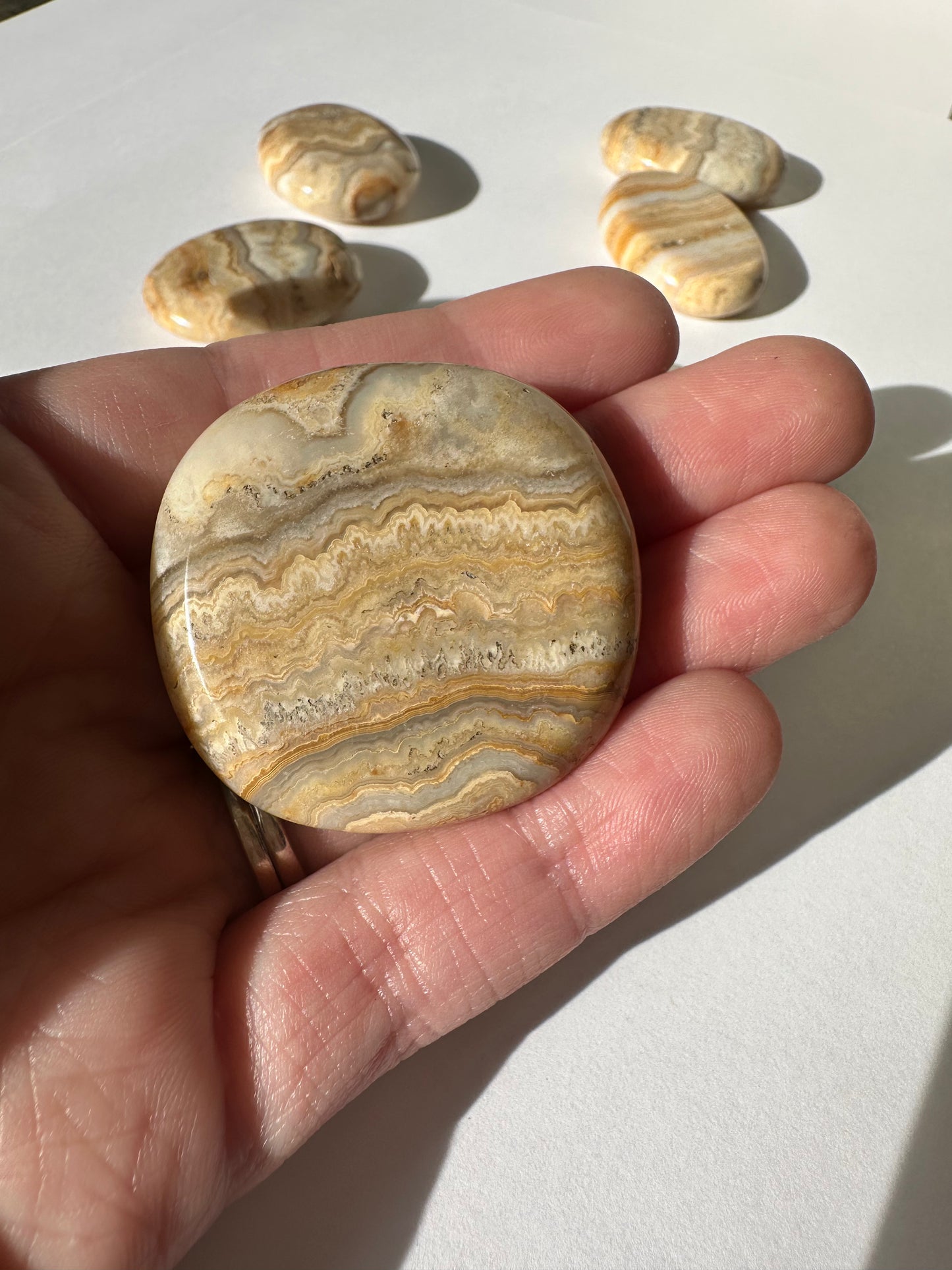 Crazy Lace Flat Stone