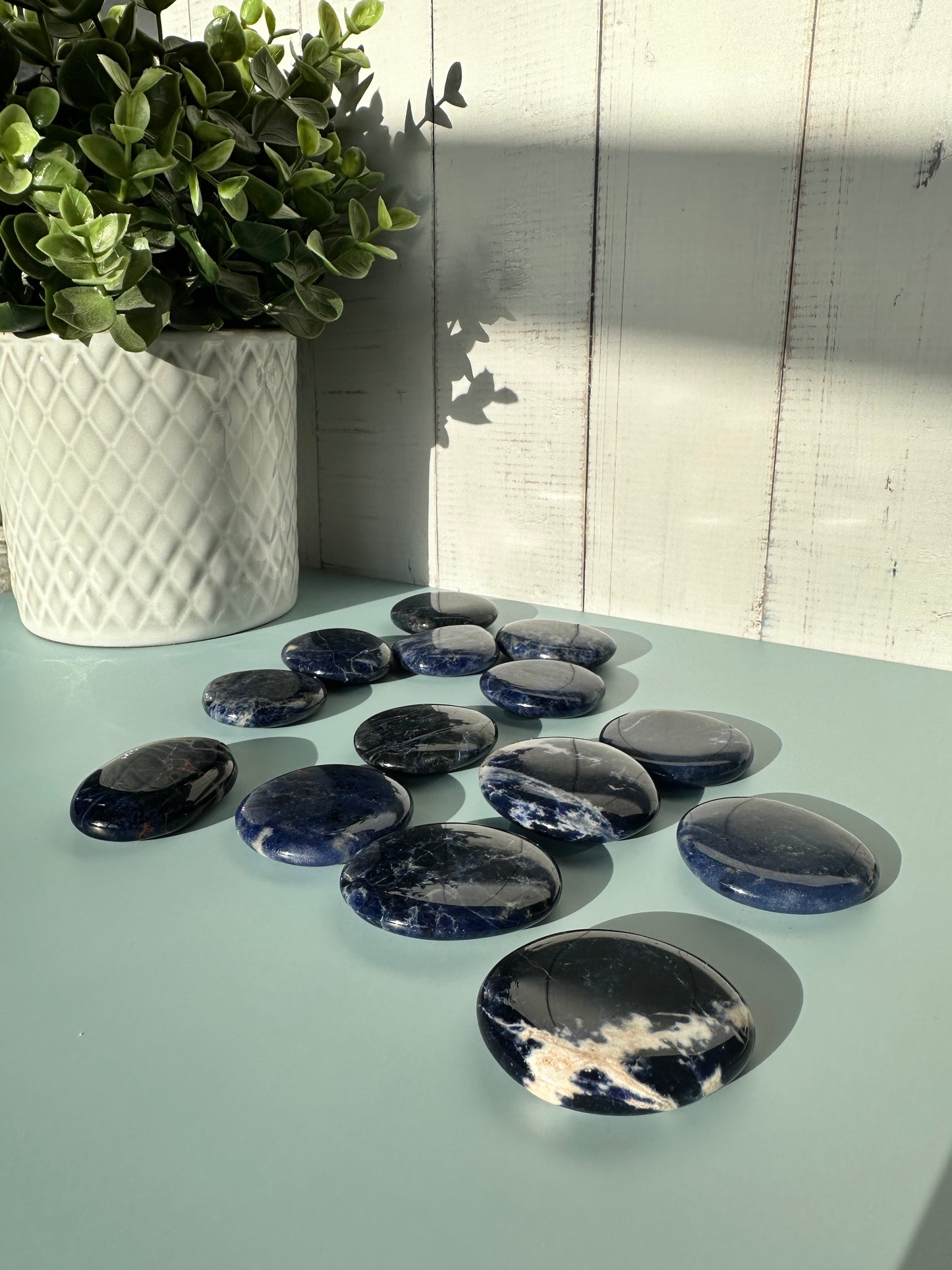 Sodalite Flat Stone