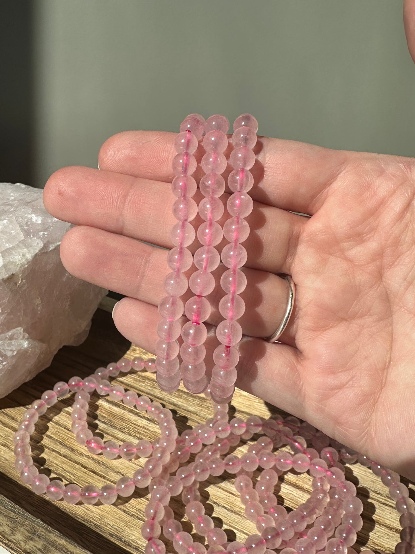 Rose Quartz Bracelet
