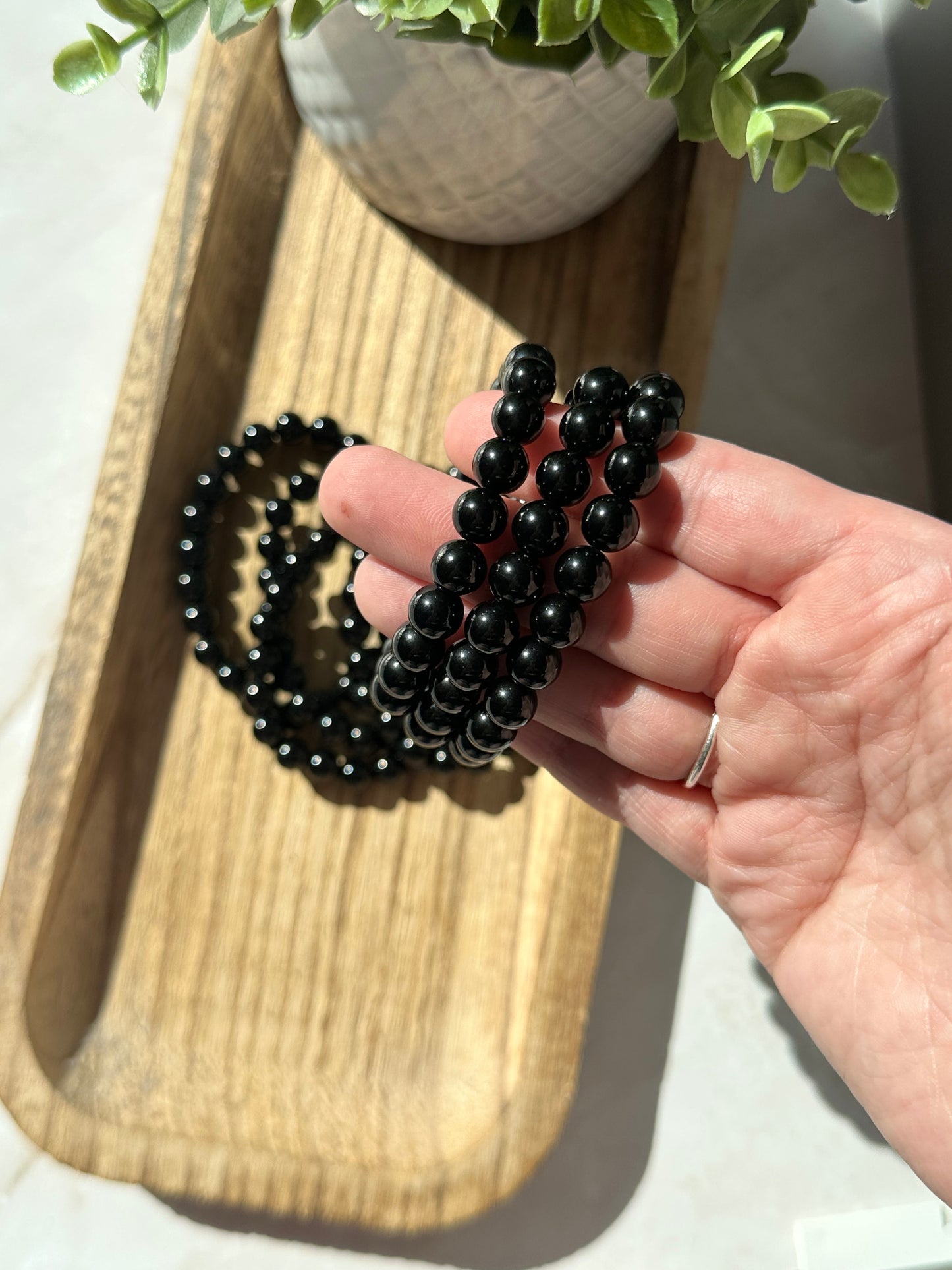 Black Obsidian Bracelet