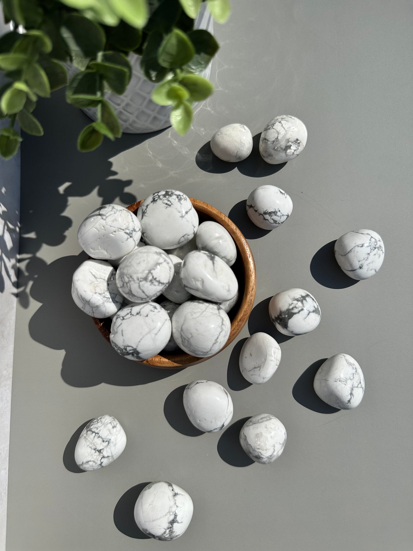 Howlite Tumble