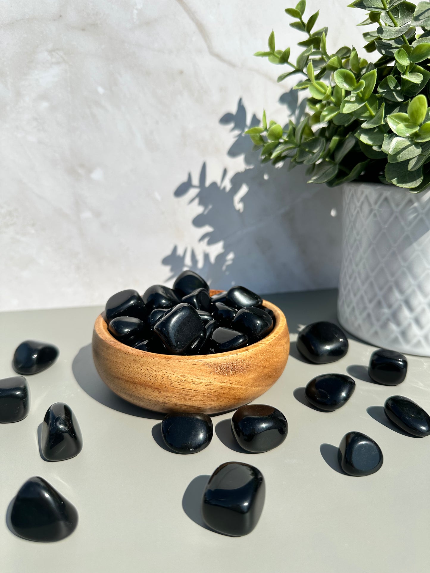 Black Obsidian Tumble