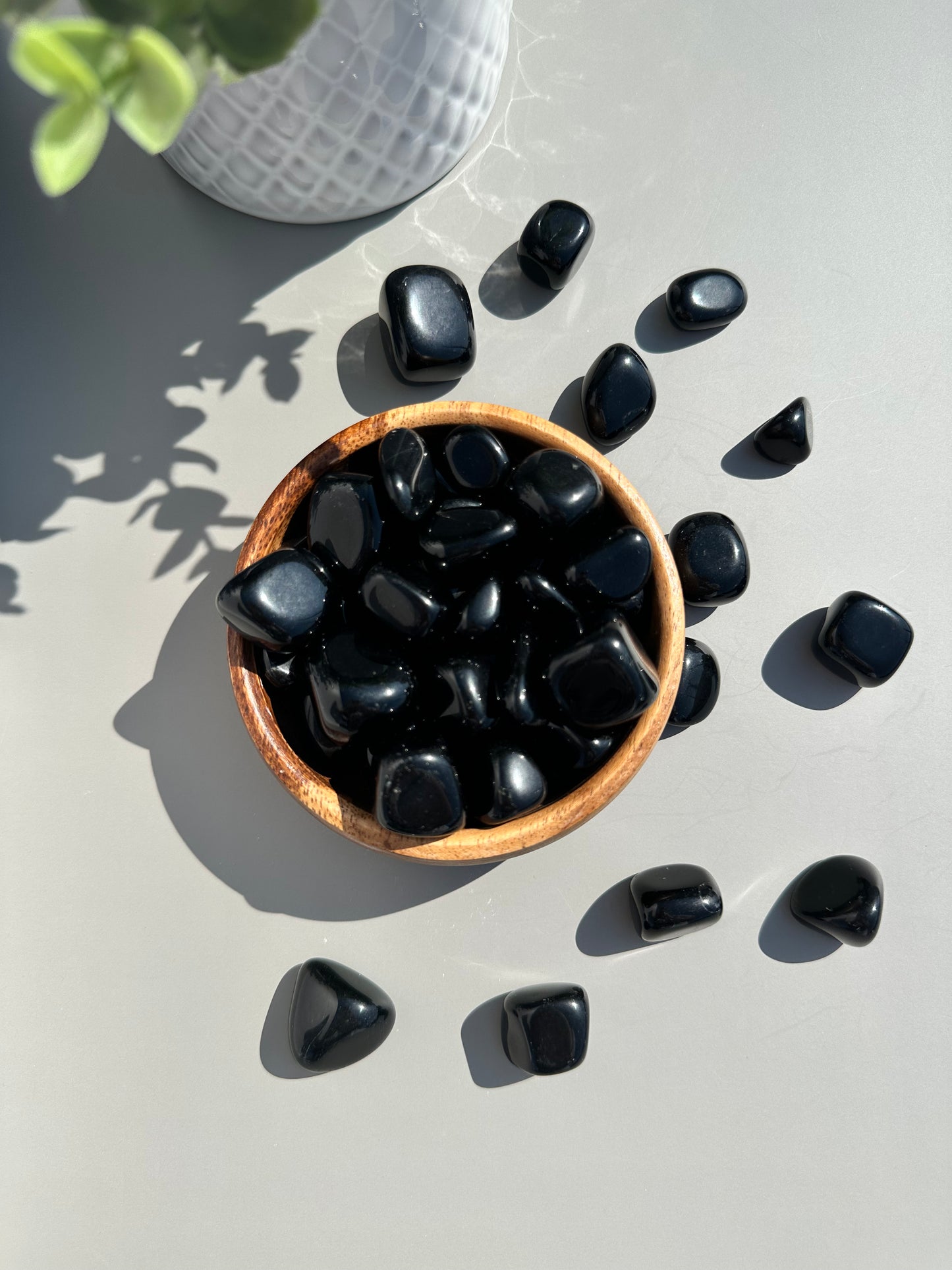 Black Obsidian Tumble