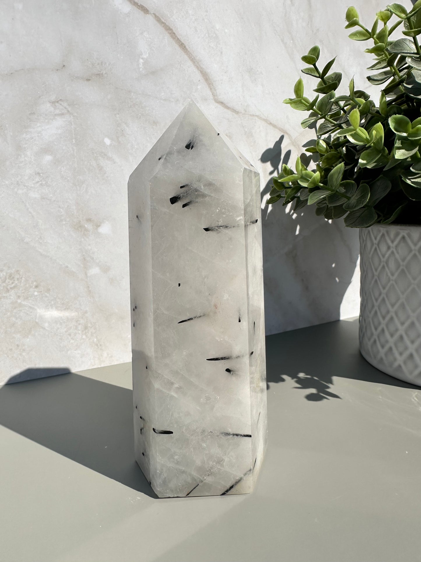 Tourmaline in Quartz Tower