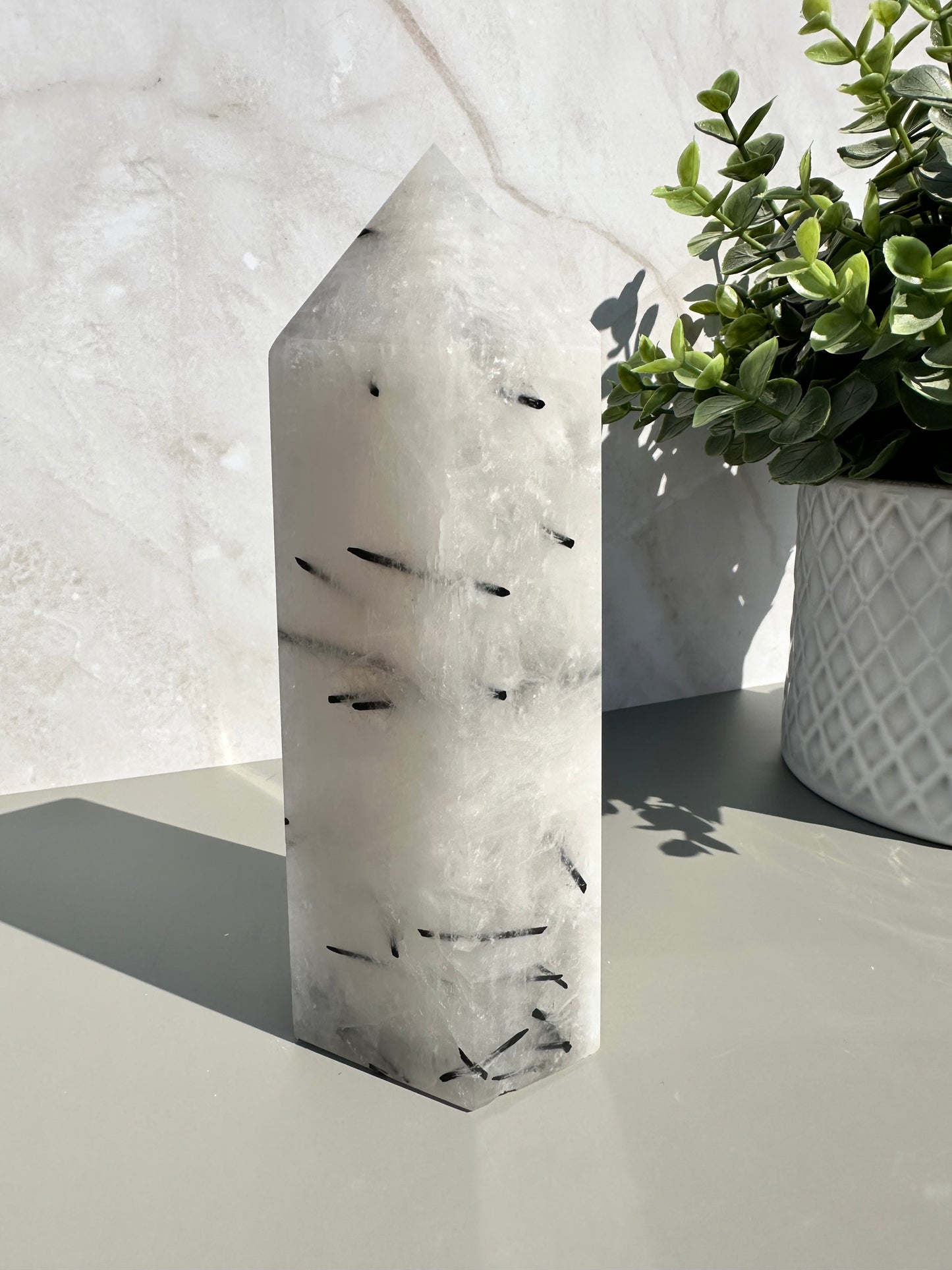 Tourmaline in Quartz Tower