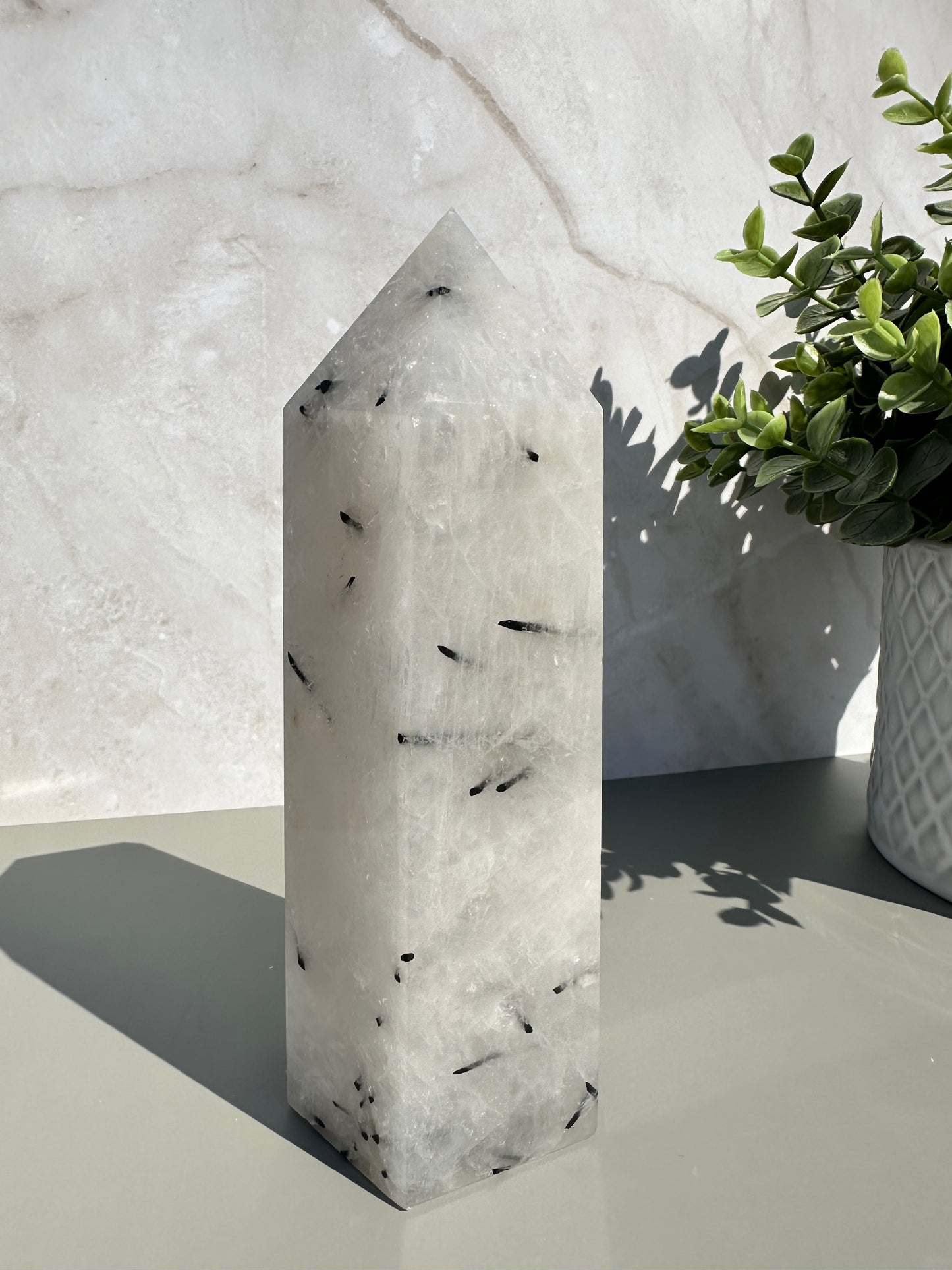 Tourmaline in Quartz Tower