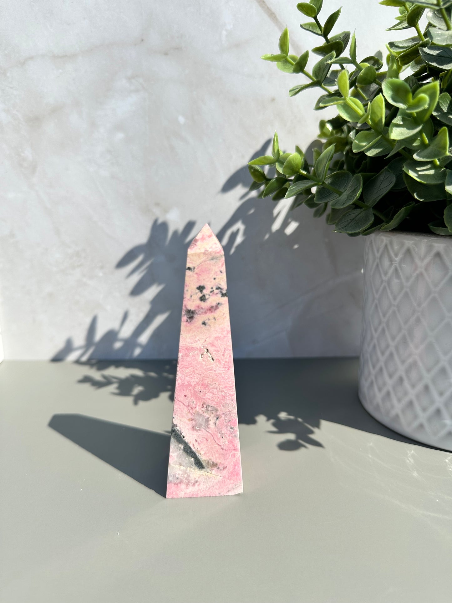 Rhodonite Obelisk