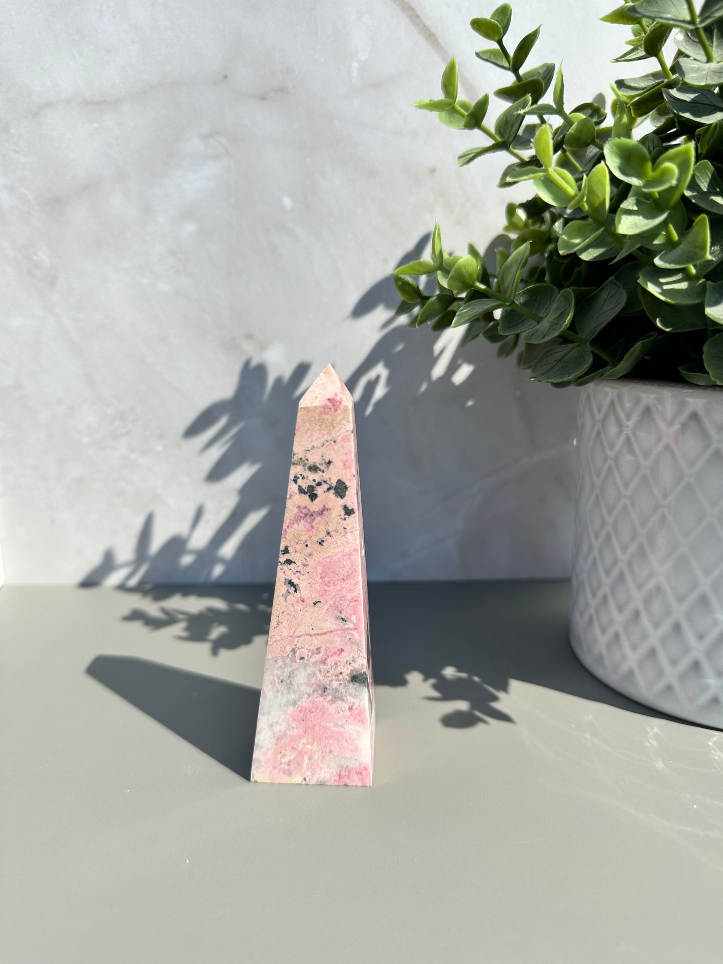 Rhodonite Obelisk