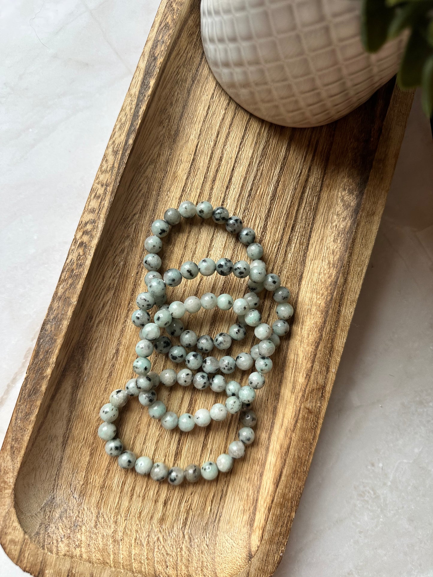Kiwi Jasper Bracelet