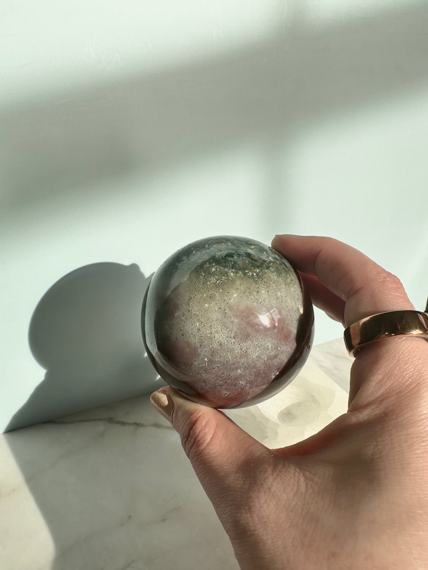 Ocean Jasper Sphere - Medium