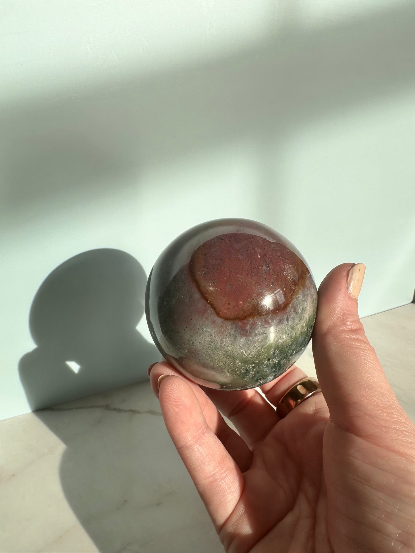Ocean Jasper Sphere - Medium
