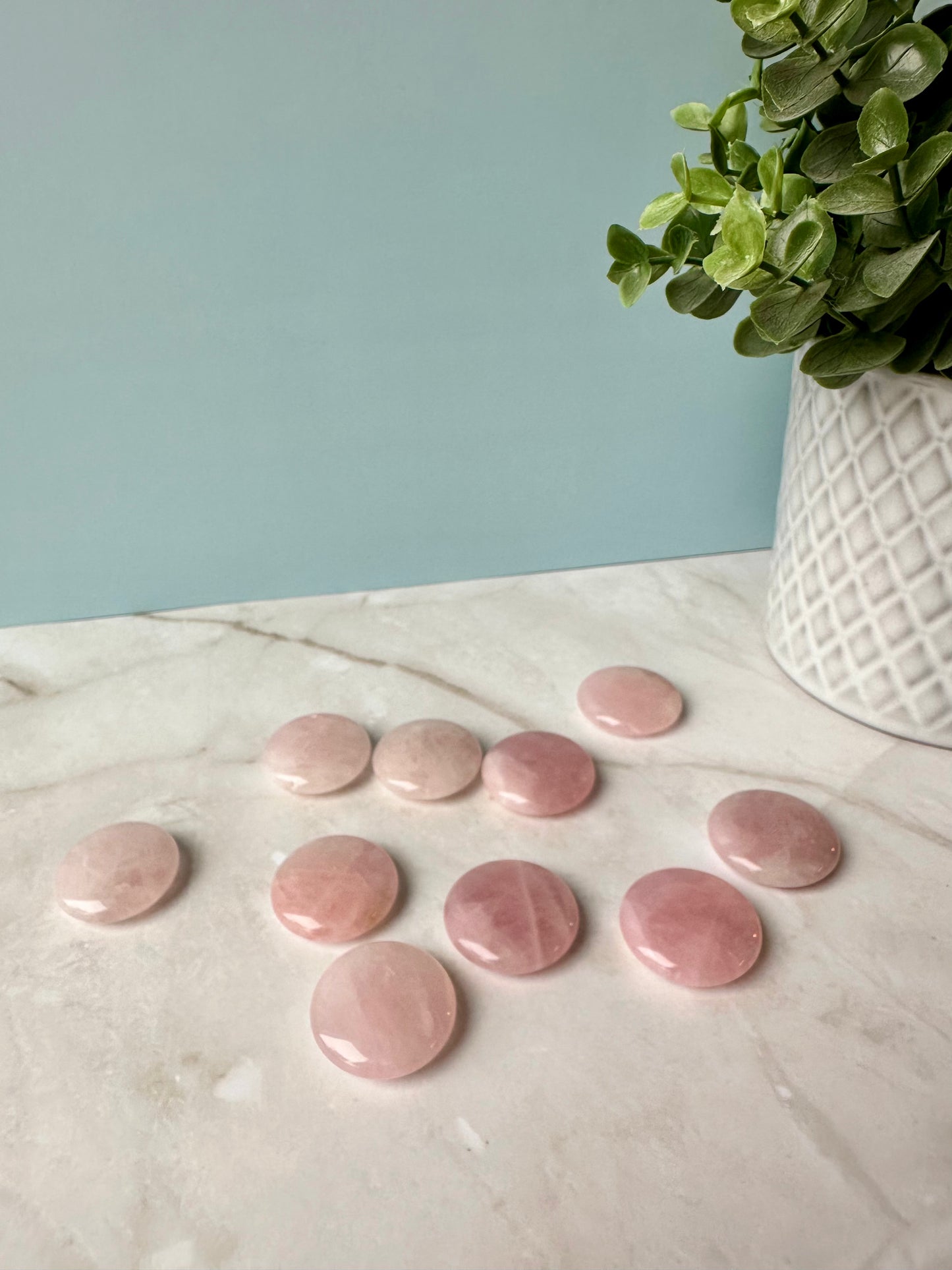 Rose Quartz Flat - Mini