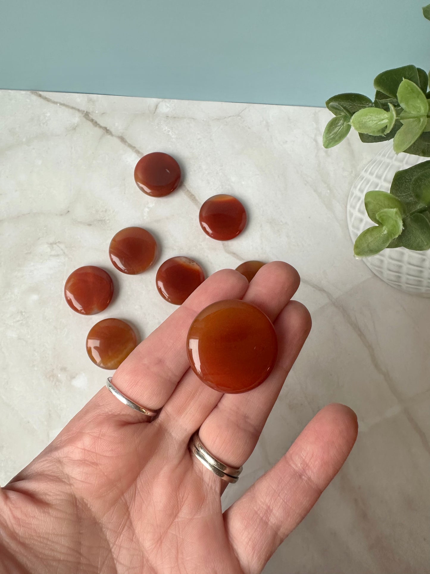 Carnelian Flat - Mini