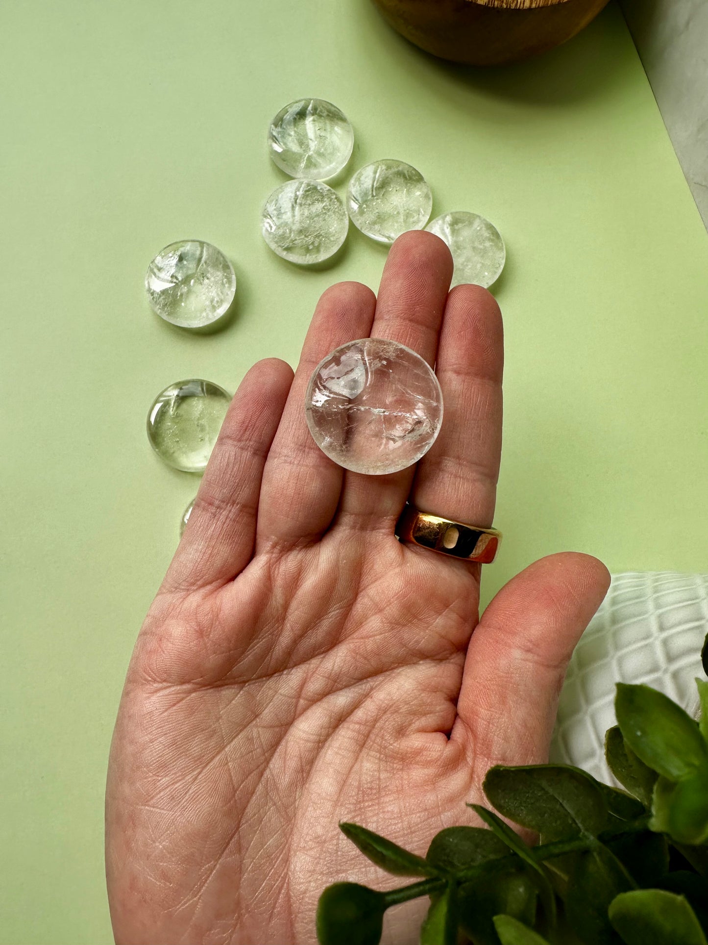 Clear Quartz Flat - MINI