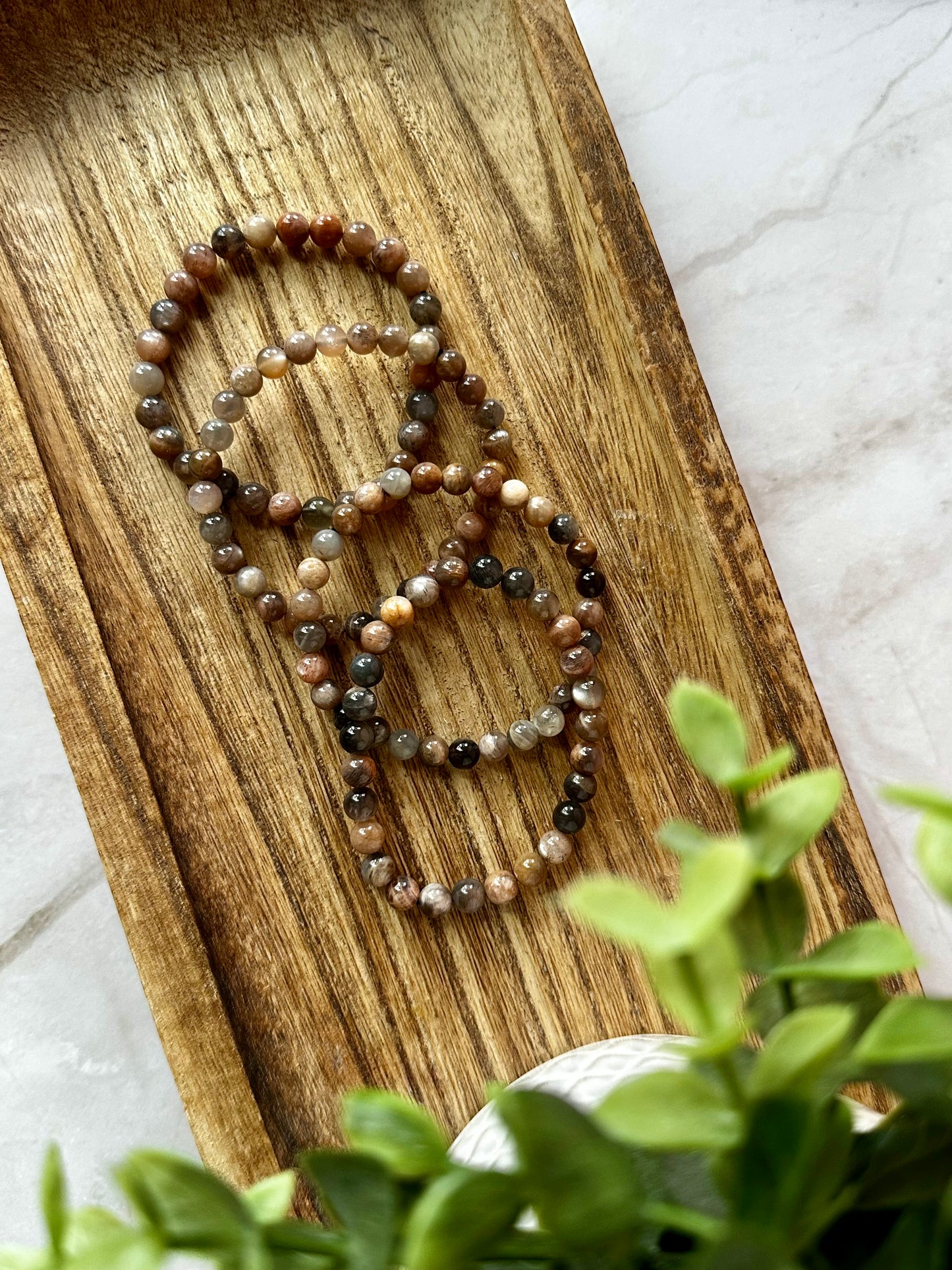 Black Moonstone Bracelet