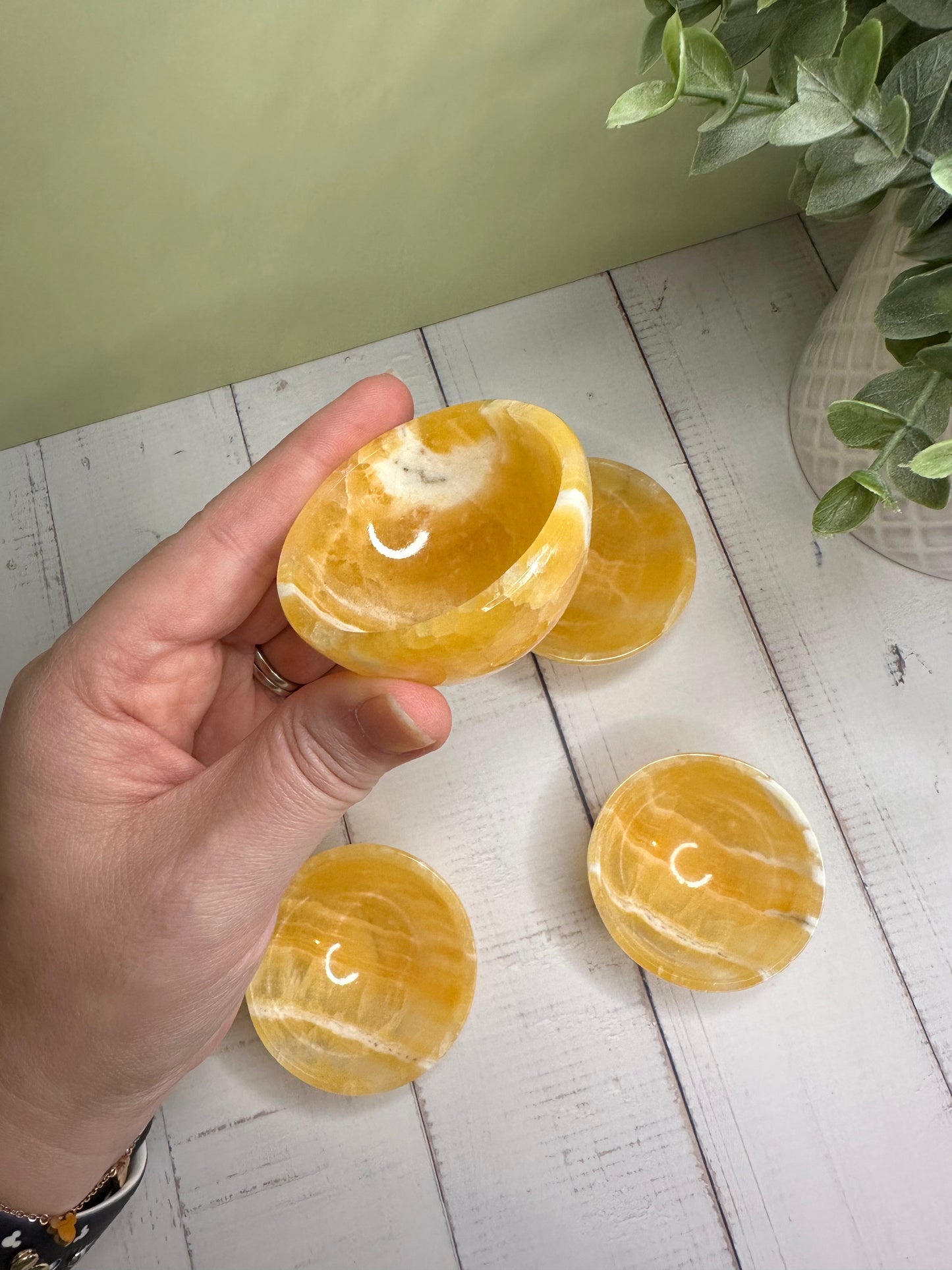 Orange Calcite Mini Bowl