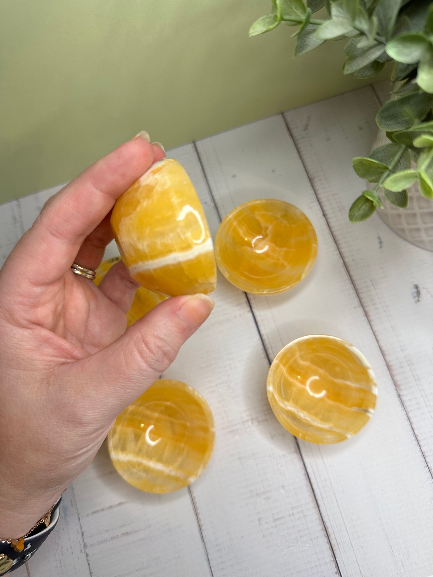 Orange Calcite Mini Bowl