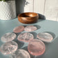 Rose Quartz Flat Stone