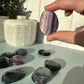 Rainbow Fluorite Flat Stone - MEDIUM