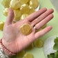 Lemon Calcite Flat - MEDIUM