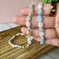 Morganite Nugget Bracelet