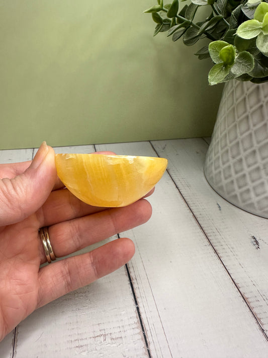 Orange Calcite Mini Bowl