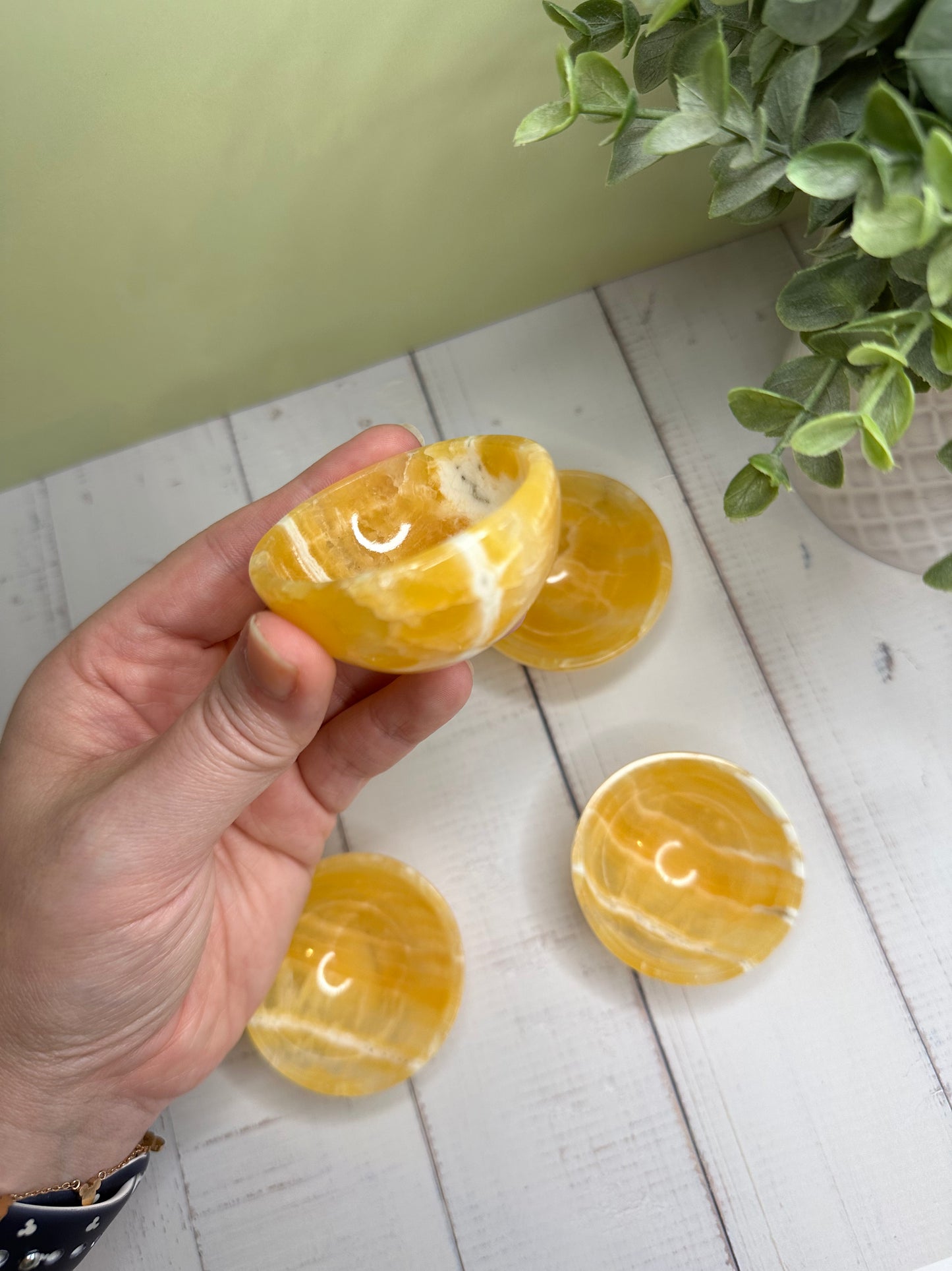 Orange Calcite Mini Bowl